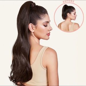 INH Brit wrap ponytail